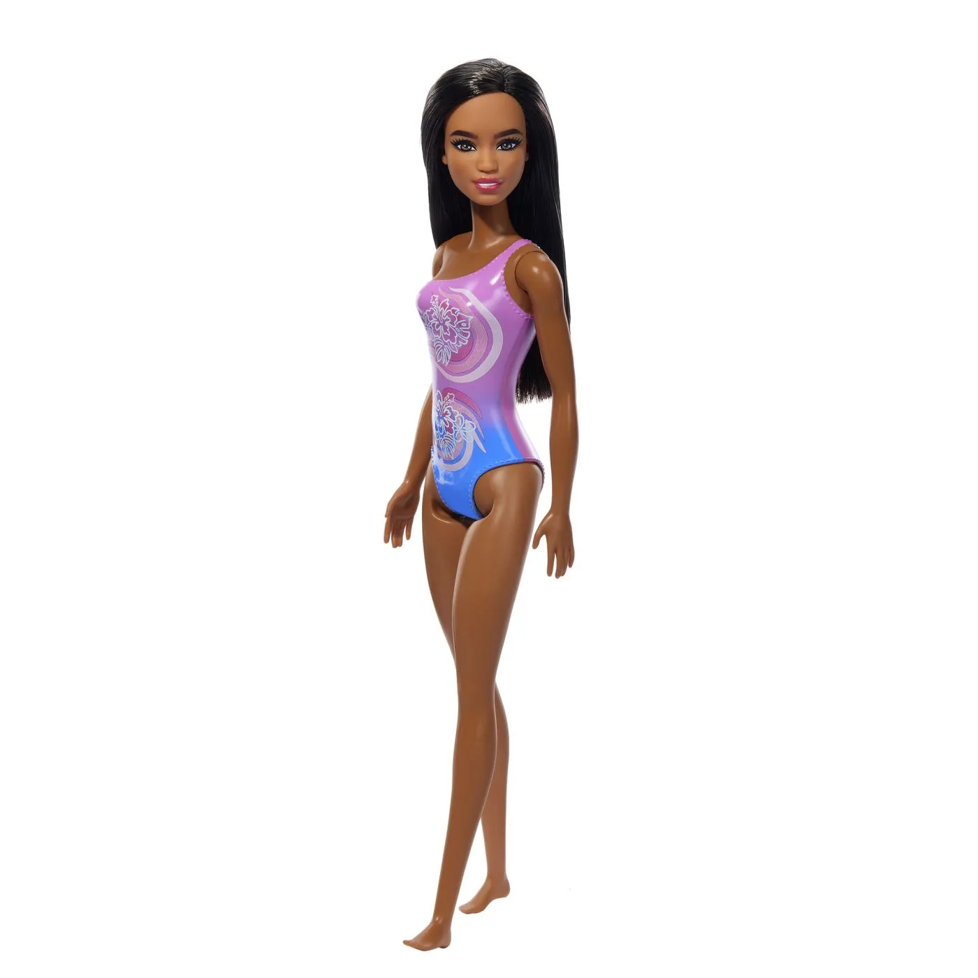 Papusa barbie bruneta cu costum de baie in doua culori, copii varsta 3 ani pana la 10 ani [3]