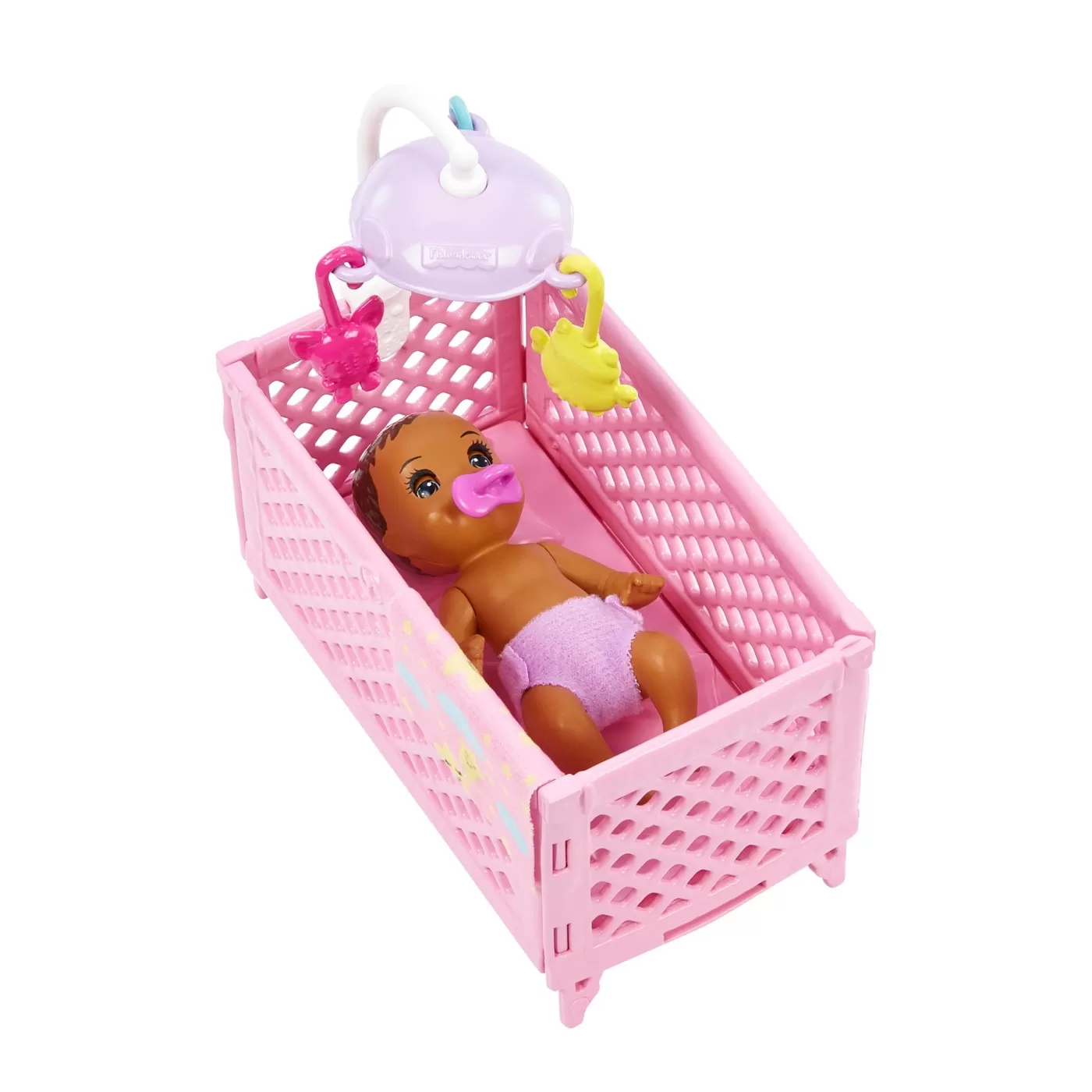 Papusa barbie mamica bruneta cu bebelus, varsta de la 3 ani la 12 ani [5]