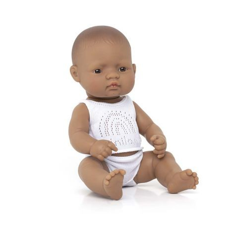 Papusa bebelus educativa 32 cm Baiat hispanic [1]