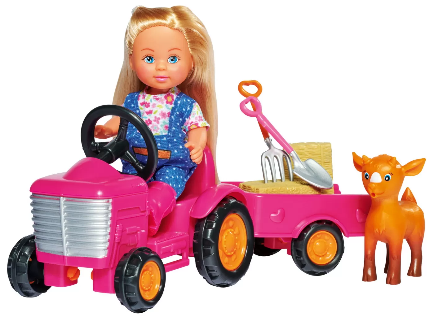 Papusa evi love cu tractor [2]