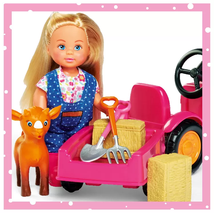 Papusa evi love cu tractor [4]