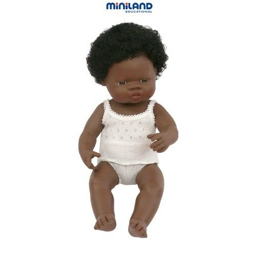 Papusa fetita africana Miniland 38 cm [1]