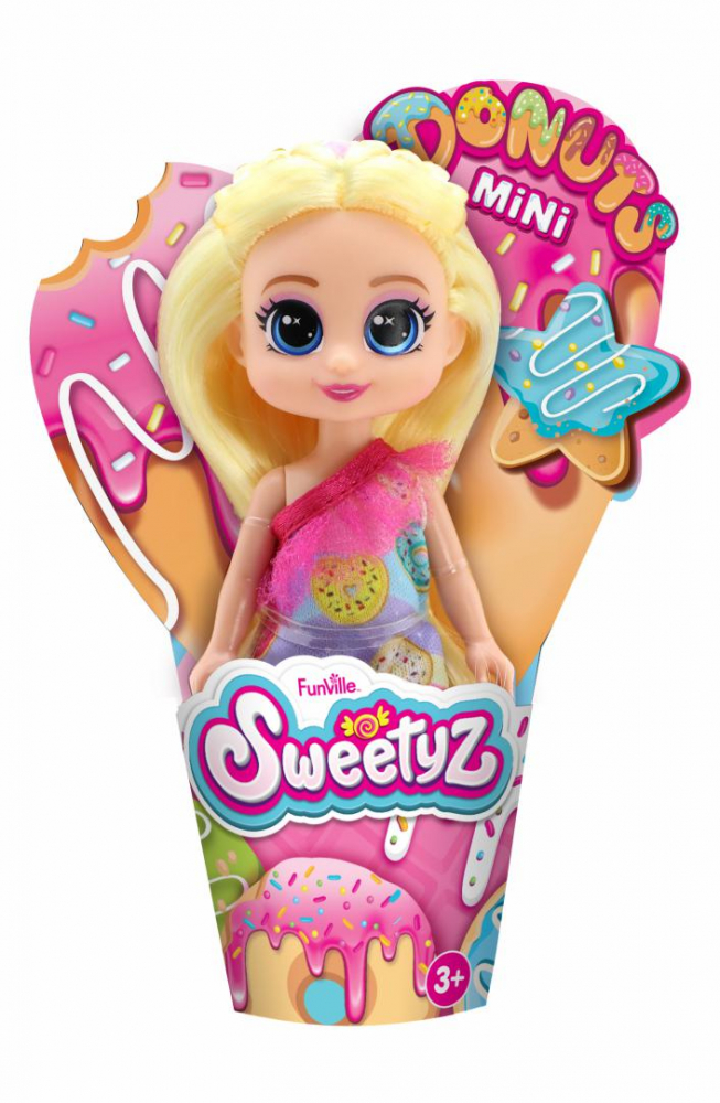 Papusa mini in con,sweetyz div. mod.12cm [4]