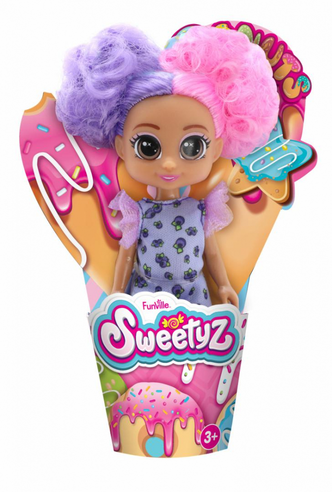 Papusa mini in con,sweetyz div. mod.12cm [3]