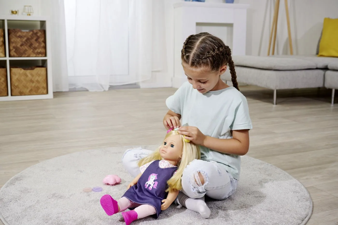 Papusa my love interactiva cu accesorii 43cm, copii varsta 3 ani pana la 7 ani [3]