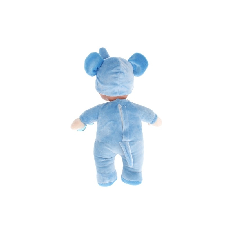 Papusa - Nella - bebelus in costum cu elefant, 30cm, 3+ ani, MegaCreative, 459771 [4]