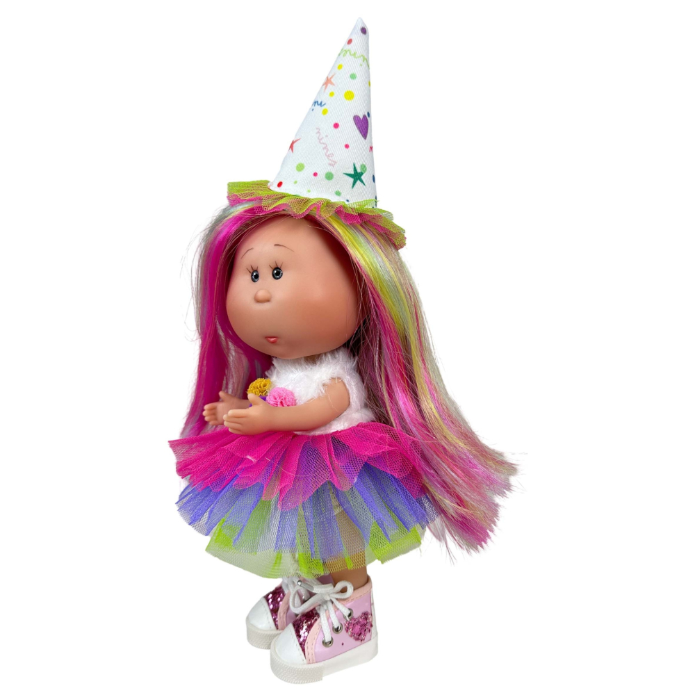 Papusa Nines D'Onil, Colectia Little Mia, Mia Happy Birthday, cu miros de vanilie, 23 cm [3]