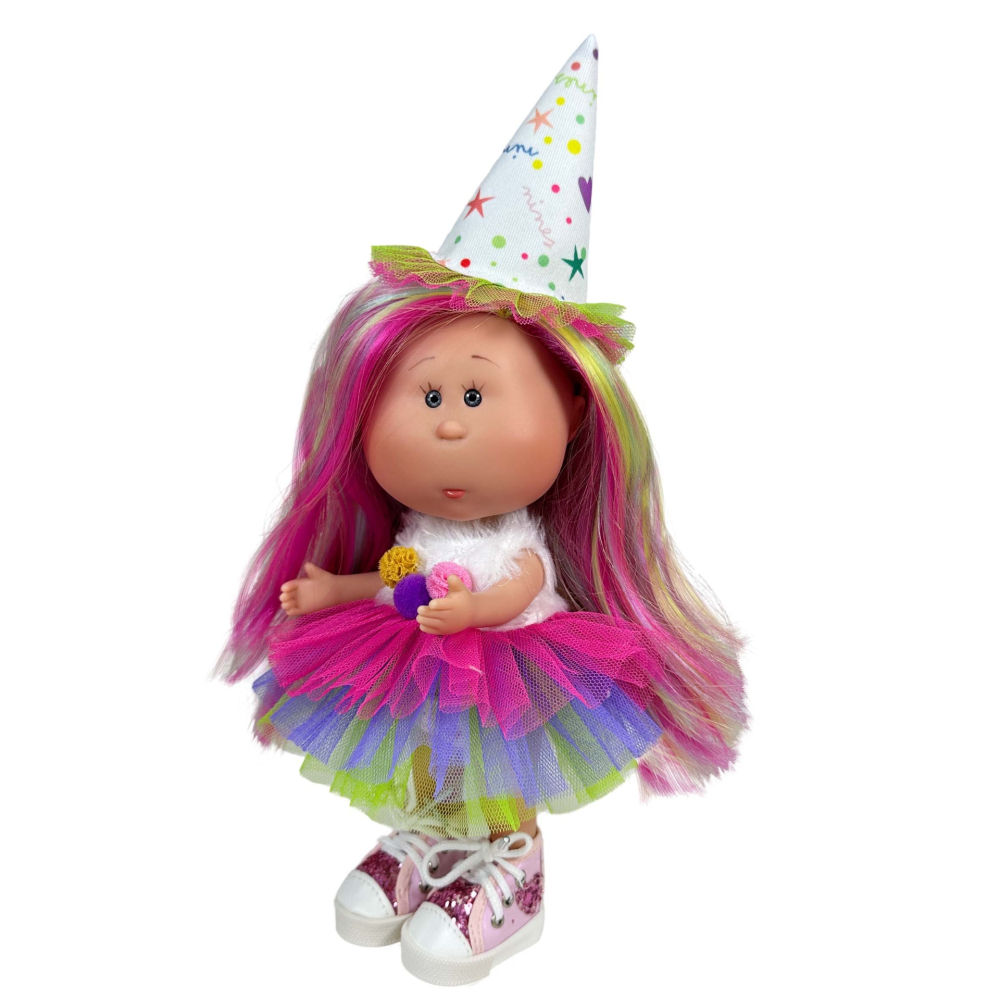 Papusa Nines D'Onil, Colectia Little Mia, Mia Happy Birthday, cu miros de vanilie, 23 cm [2]