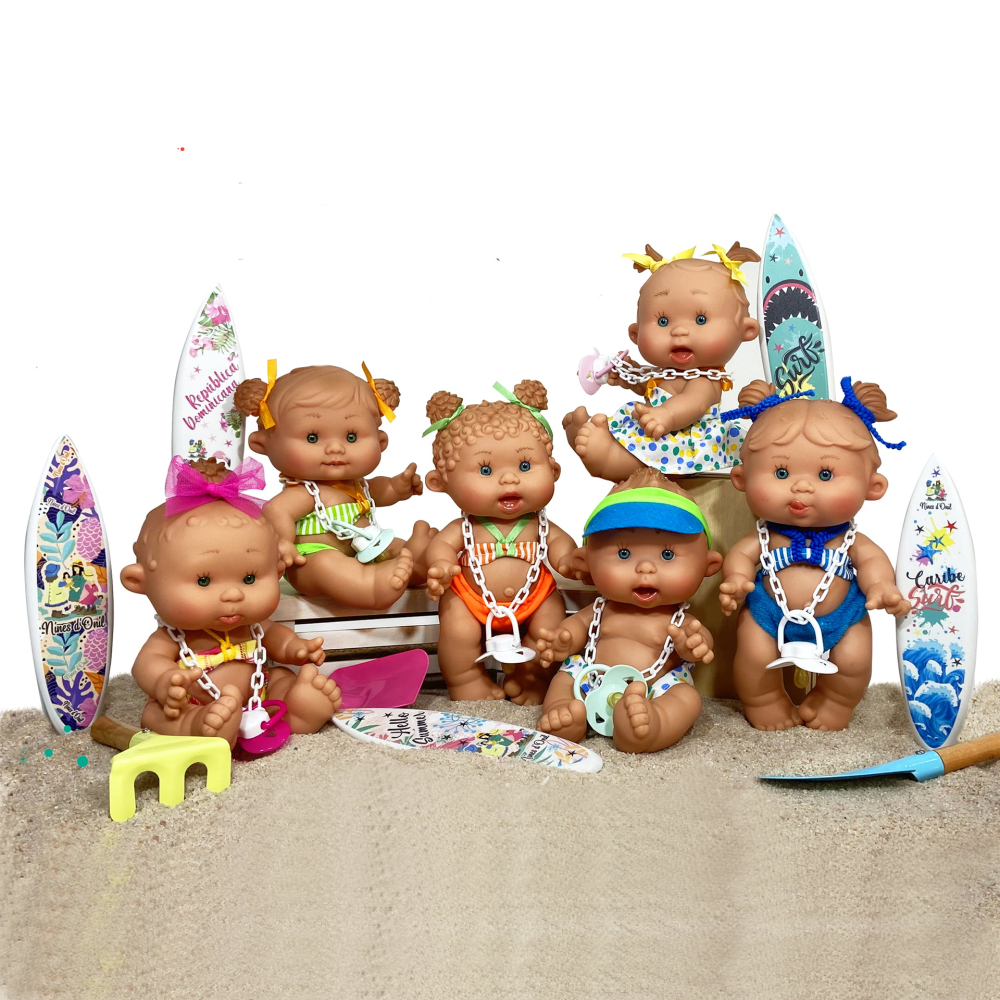 Papusa Nines D'Onil, Colectia Vara Original, cu miros de vanilie, 26 cm, copii varsta 3 ani+,6 ani+,8 ani+ [2]