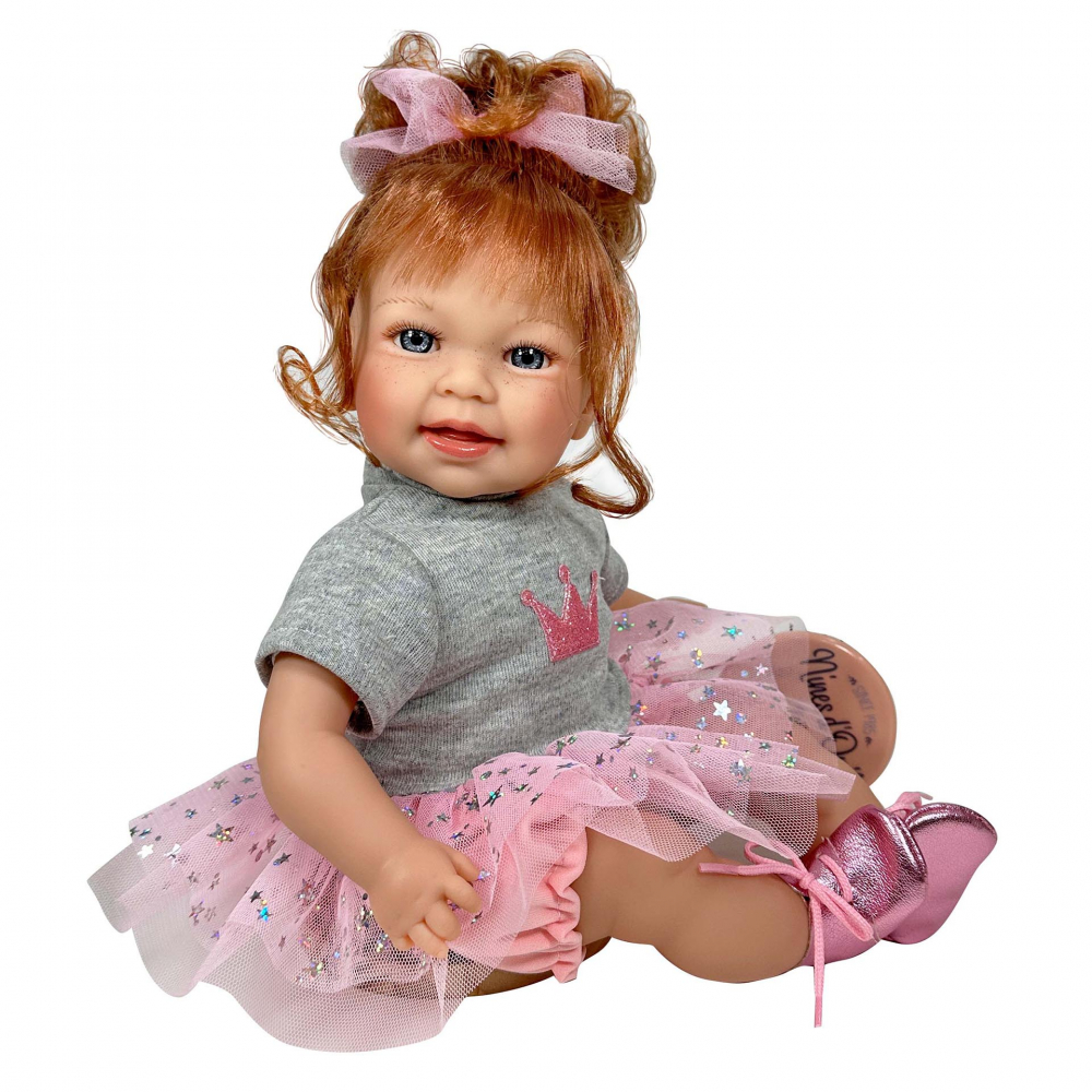 Papusa Nines D'Onil, Little Susi Star, cu sunete, cu parul roscat, cu miros de vanilie, 40 cm [1]