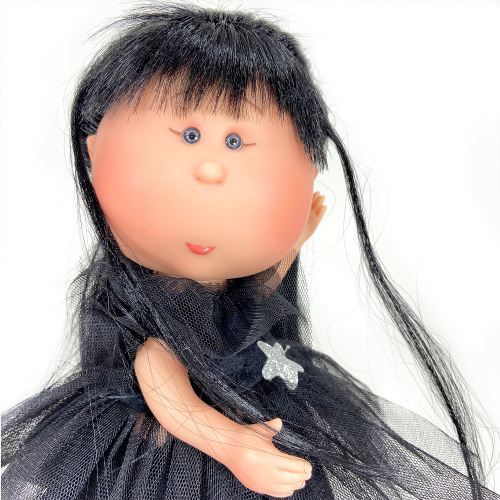 Papusa Nines D'Onil, Mia Black Wednesday, cu miros de vanilie, 30 cm (2024) [3]