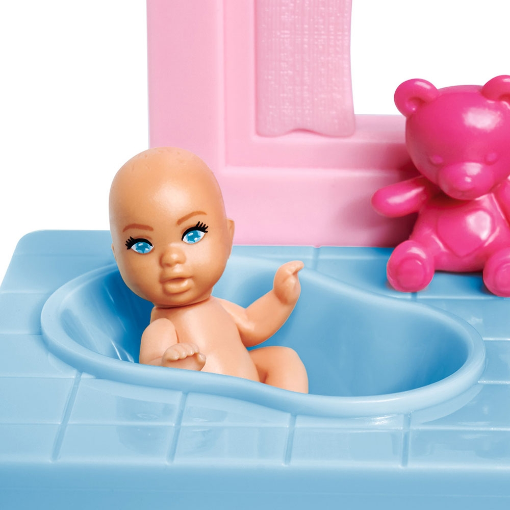 Papusa Simba Steffi Love Newborn Baby Room 29 cm cu figurina si accesorii [4]