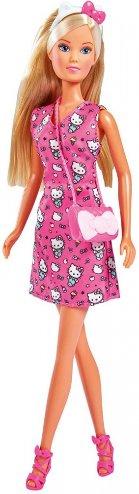 Papusa steffi love hello kitty fashion roz inchis, varsta de la 3 ani la 12 ani [2]