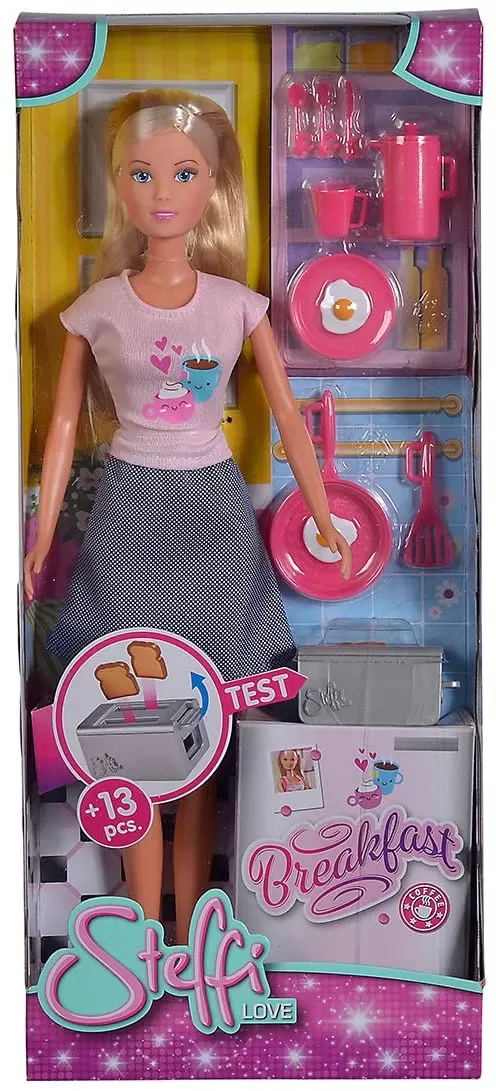 Papusa steffi serveste micul dejun [1]