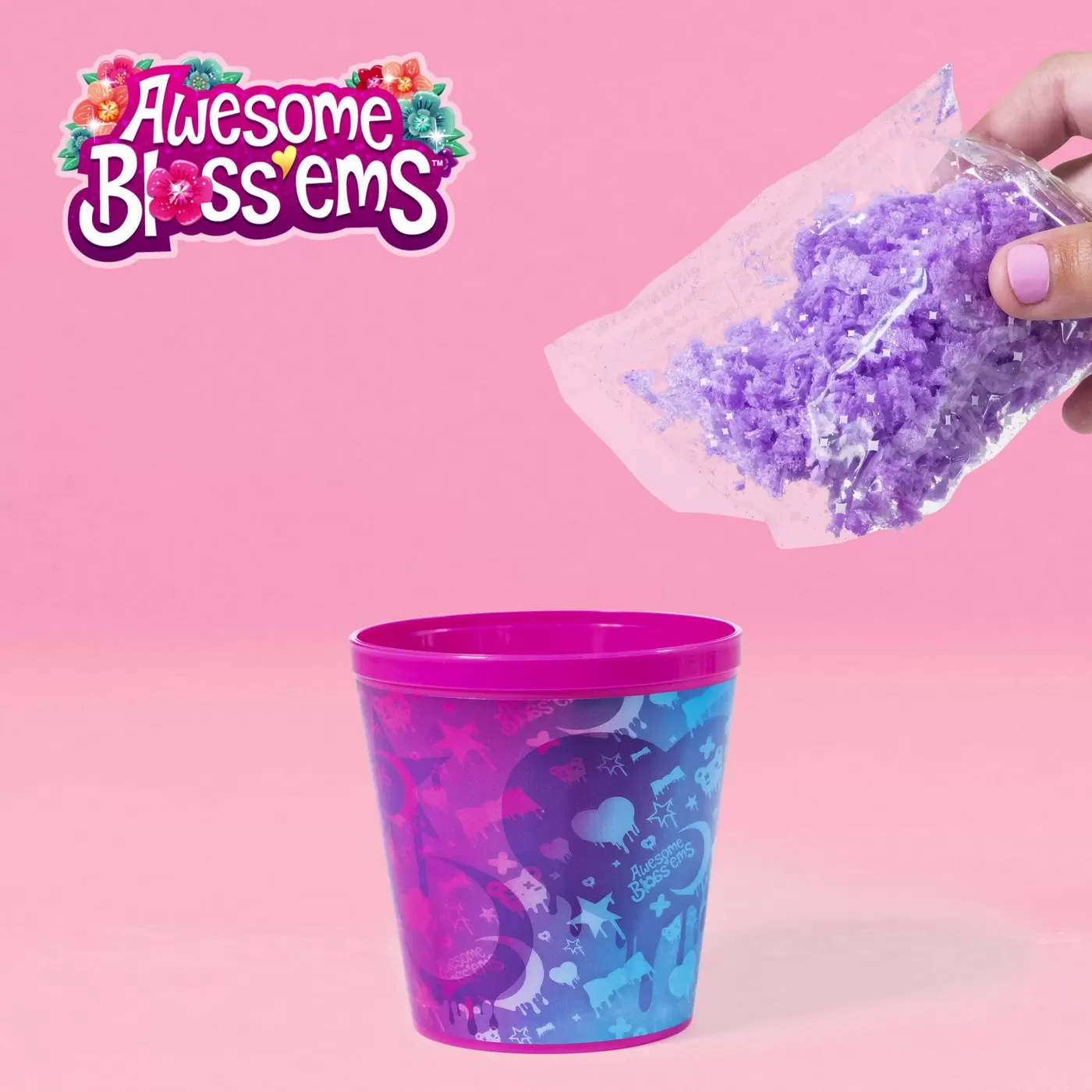 Papusi florale awesame blossems care cresc din ghiveci [7]