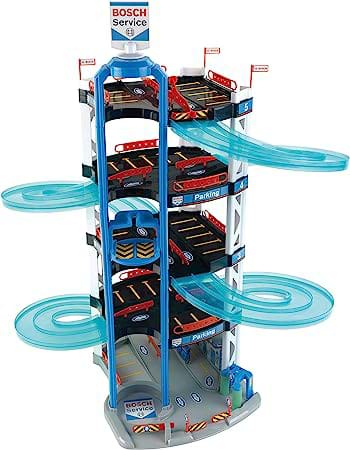 Parcare supraetajata cu 5 nivele, lift, rampa, benzinarie si 2 masinute, Bosch [1]