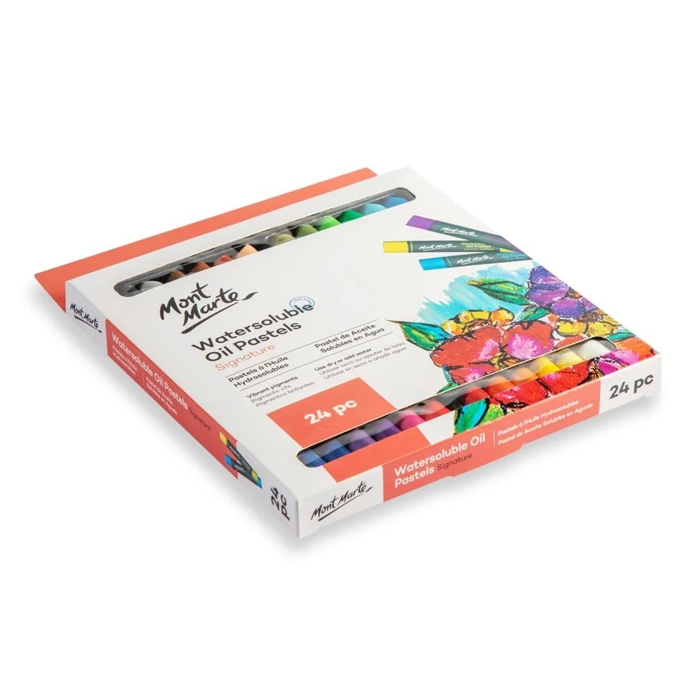 Pastel ulei solubil Mont Marte 24 buc/set [2]