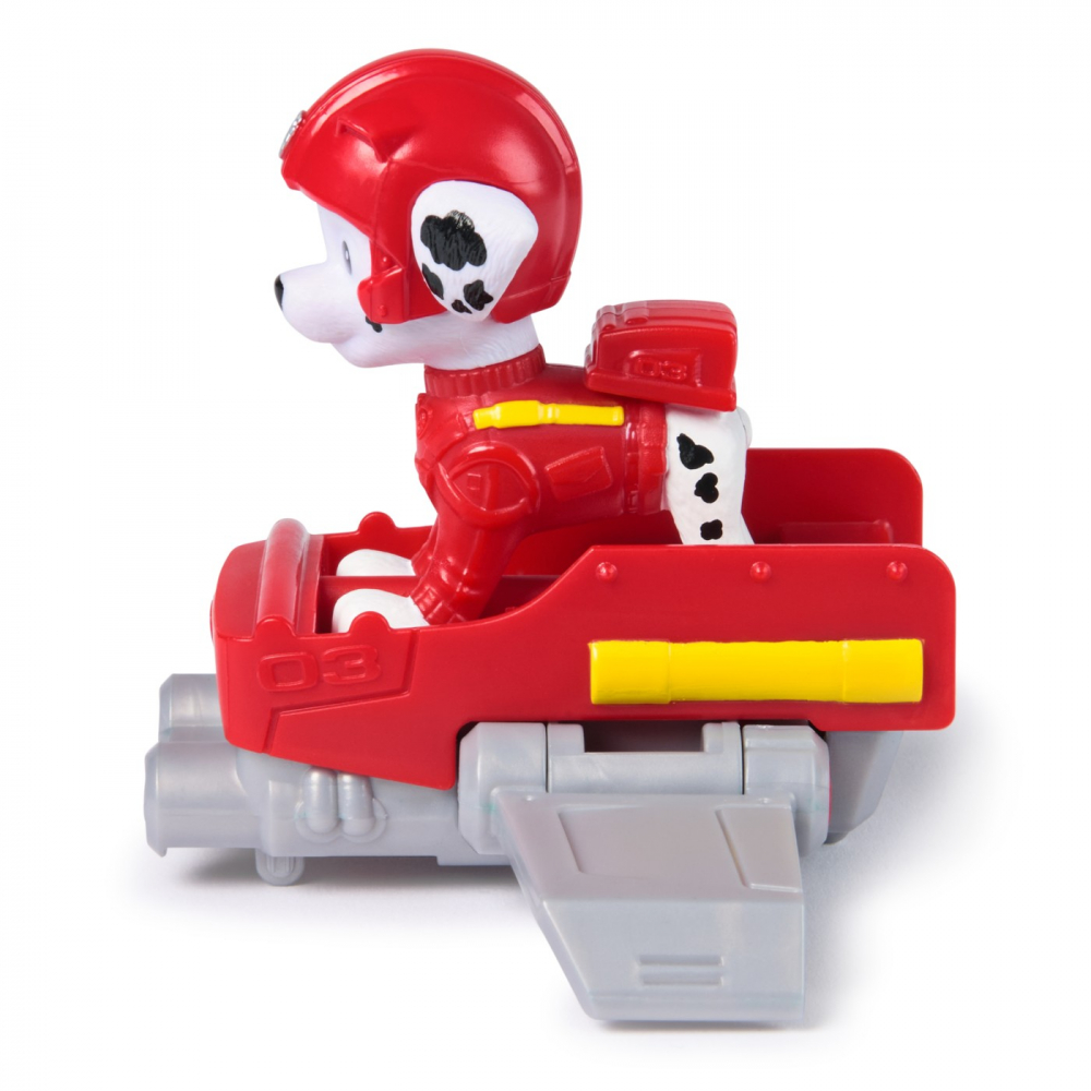 Patrula catelusilor action pups set vehicul de salvare hoverboard si figurina marshall 5 cm, varsta de la 3 ani la 8 ani [8]