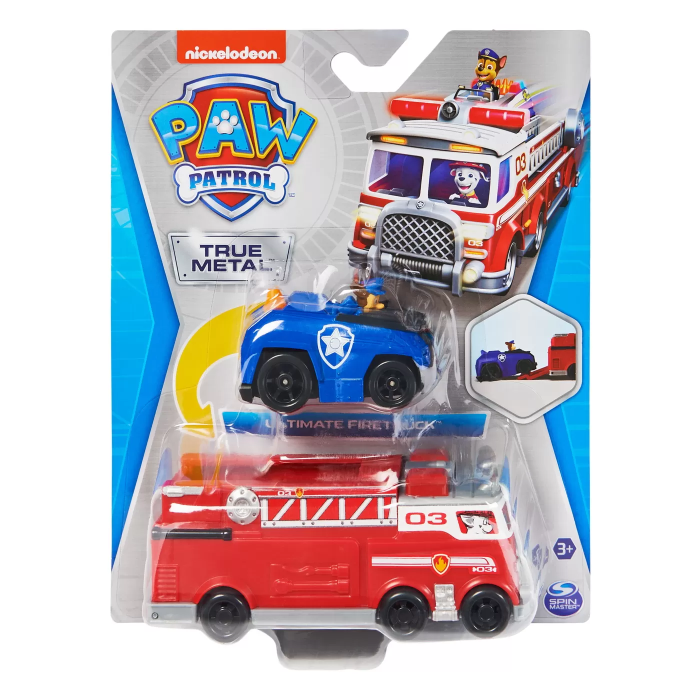 Patrula catelusilor camion de pompieri cu figurina metalica [1]