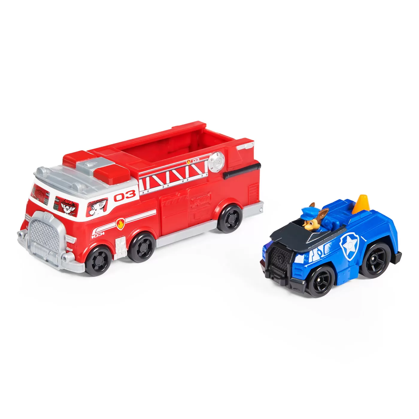 Patrula catelusilor camion de pompieri cu figurina metalica [2]
