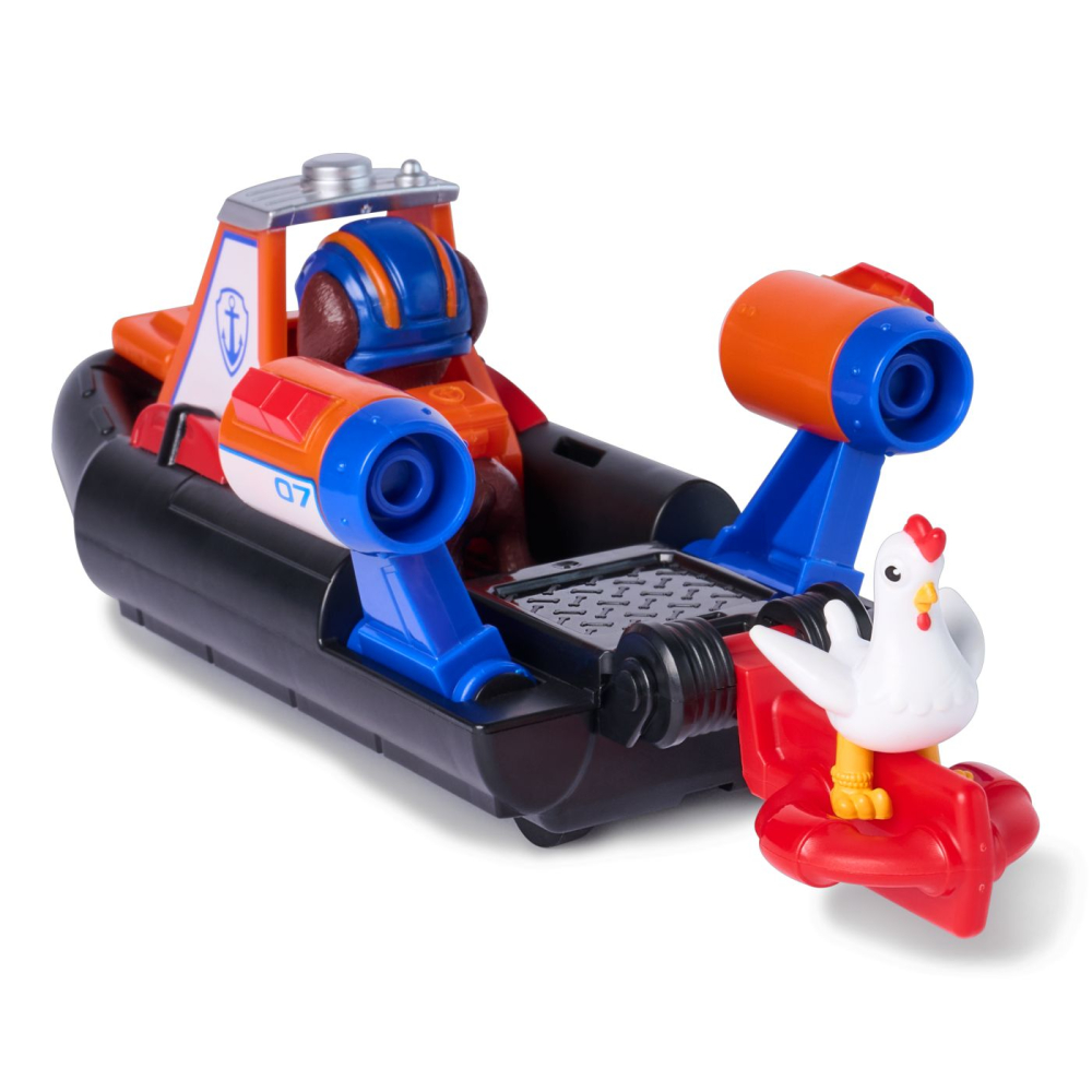 Patrula catelusilor cautare si salvare set figurina zuma si vehicul barca cu motor [5]