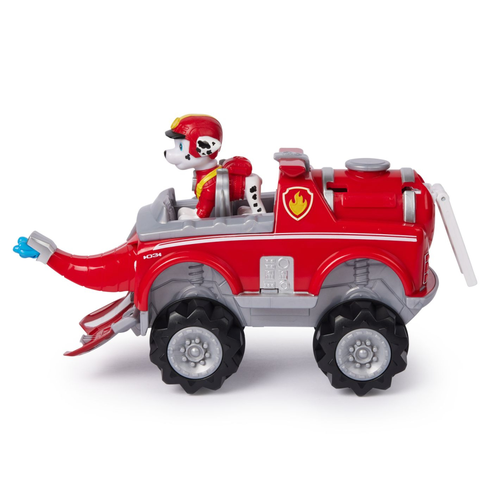 Patrula catelusilor jungle pups set figurina marshall si vehicul elefant [9]