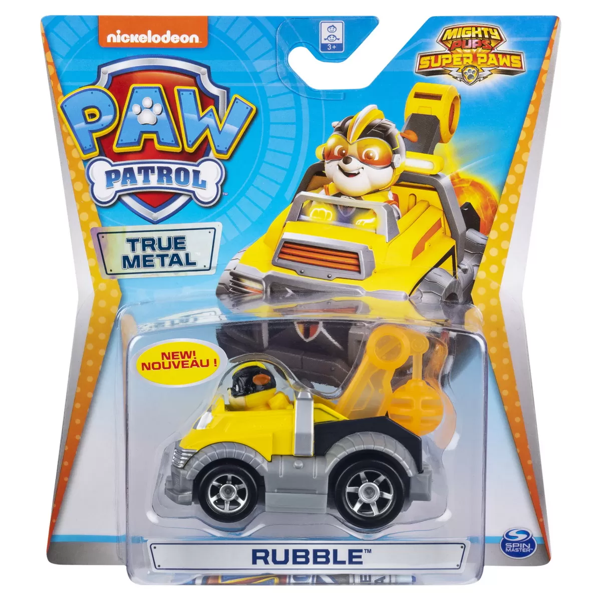  patrula catelusilor  macheta  metalica rubble supererou cu masina utilitara, copii 3 ani-9 ani [1]