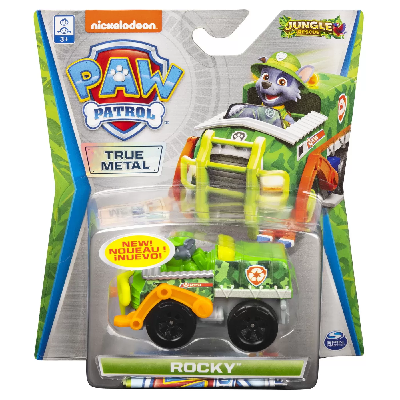 Masinuta Metalica - Rocky Jungle Rescue, Patrula Catelusilor, varsta de la 3 ani la 10 ani [1]