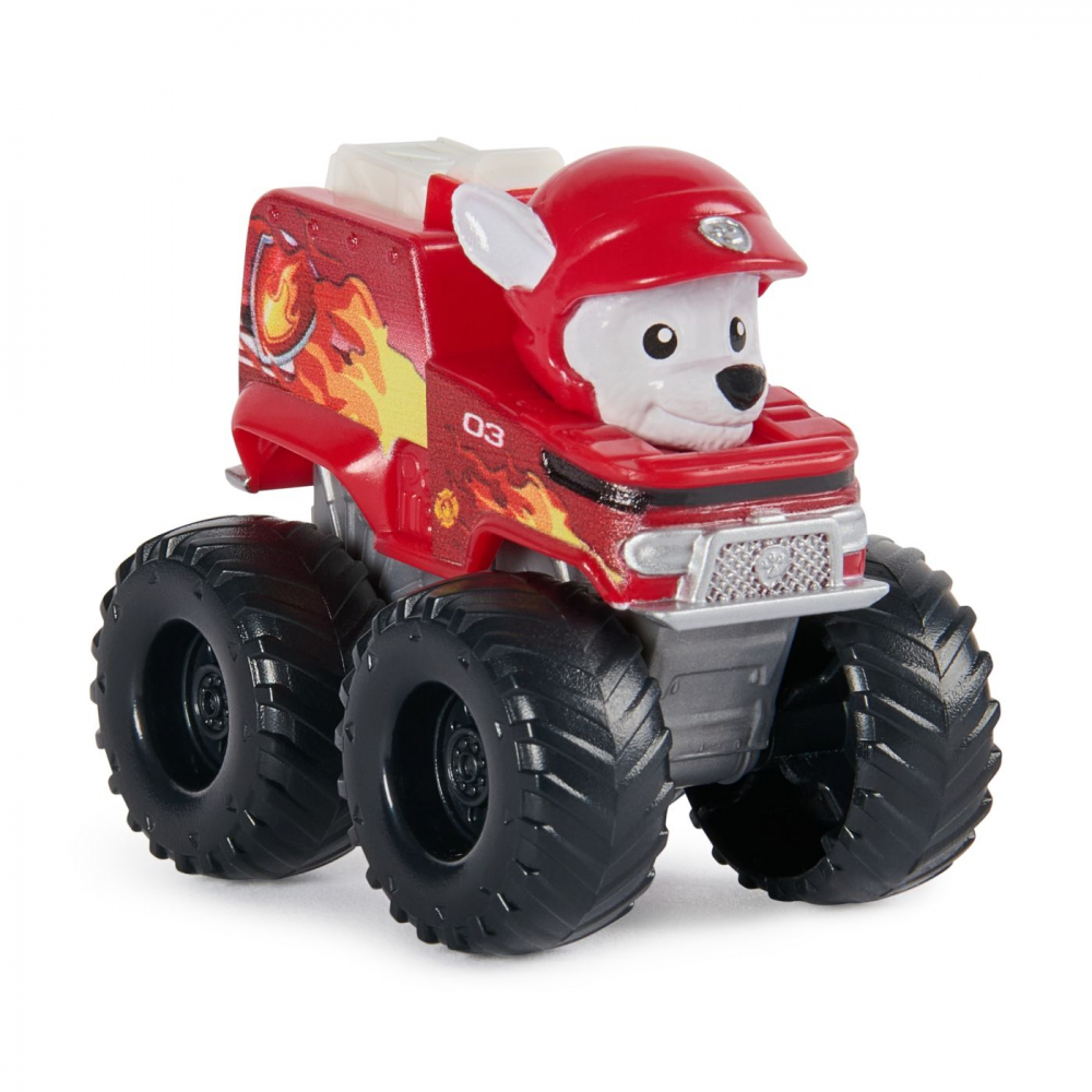 Patrula catelusilor pup squad racers rescue wheels vehicul metalic marshall scara 1:55, varsta de la 3 ani la 7 ani [4]