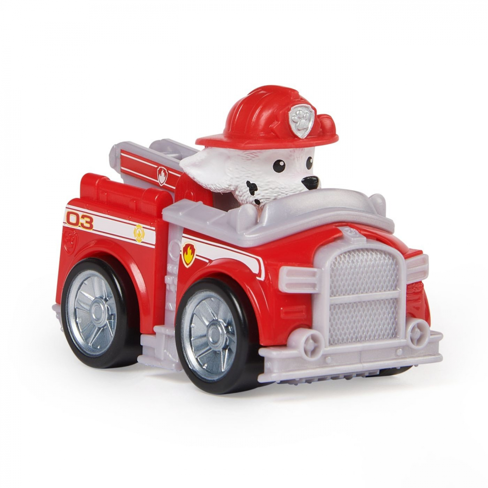 Patrula catelusilor pup squad racers vehicul cu figurina marshall, varsta de la 3 ani la 7 ani [2]