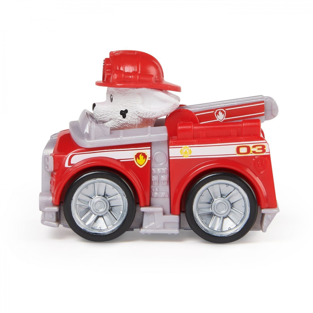 Patrula catelusilor pup squad racers vehicul cu figurina marshall, varsta de la 3 ani la 7 ani [5]