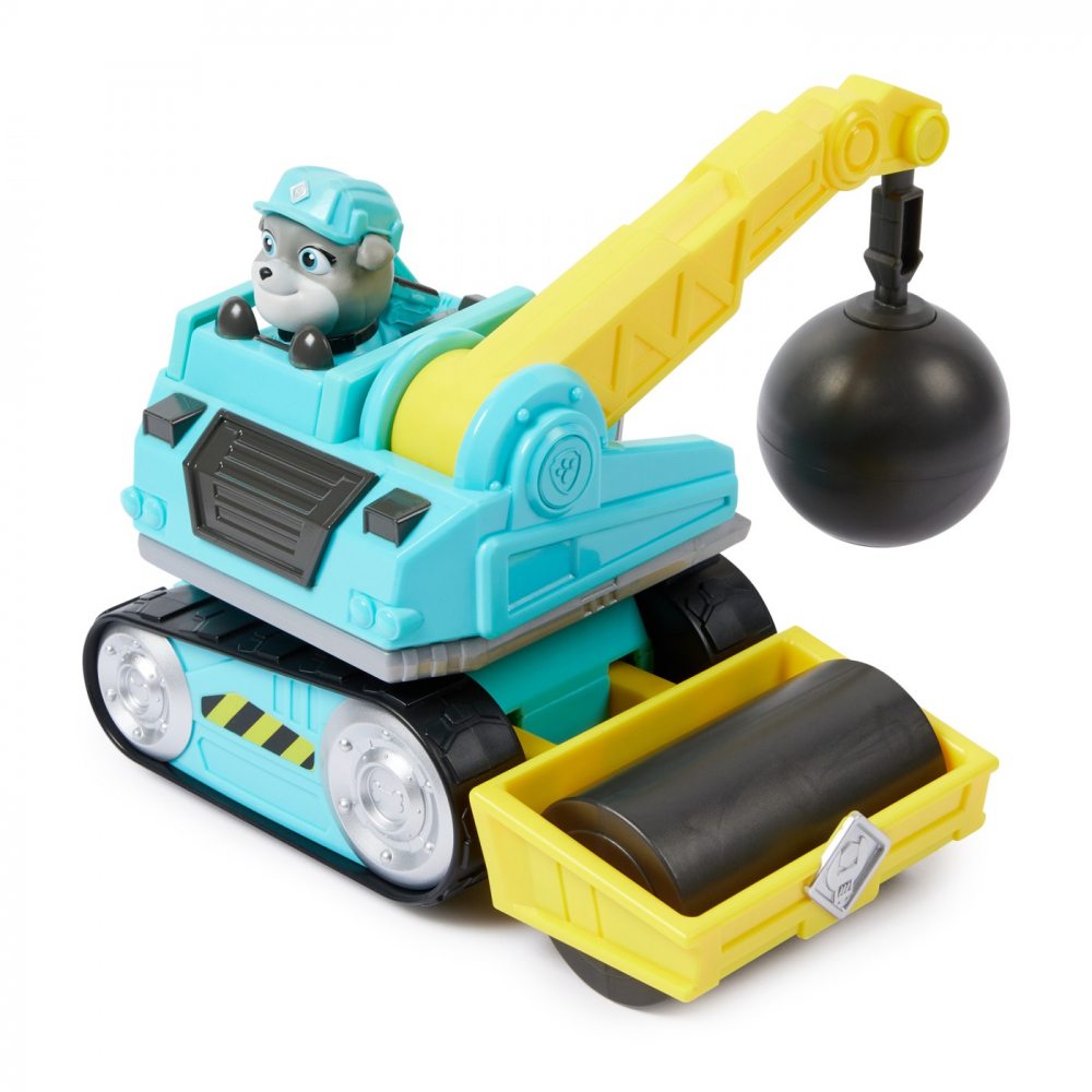 Patrula catelusilor rubble and crew motor si tractorul cu bila de demolare [7]