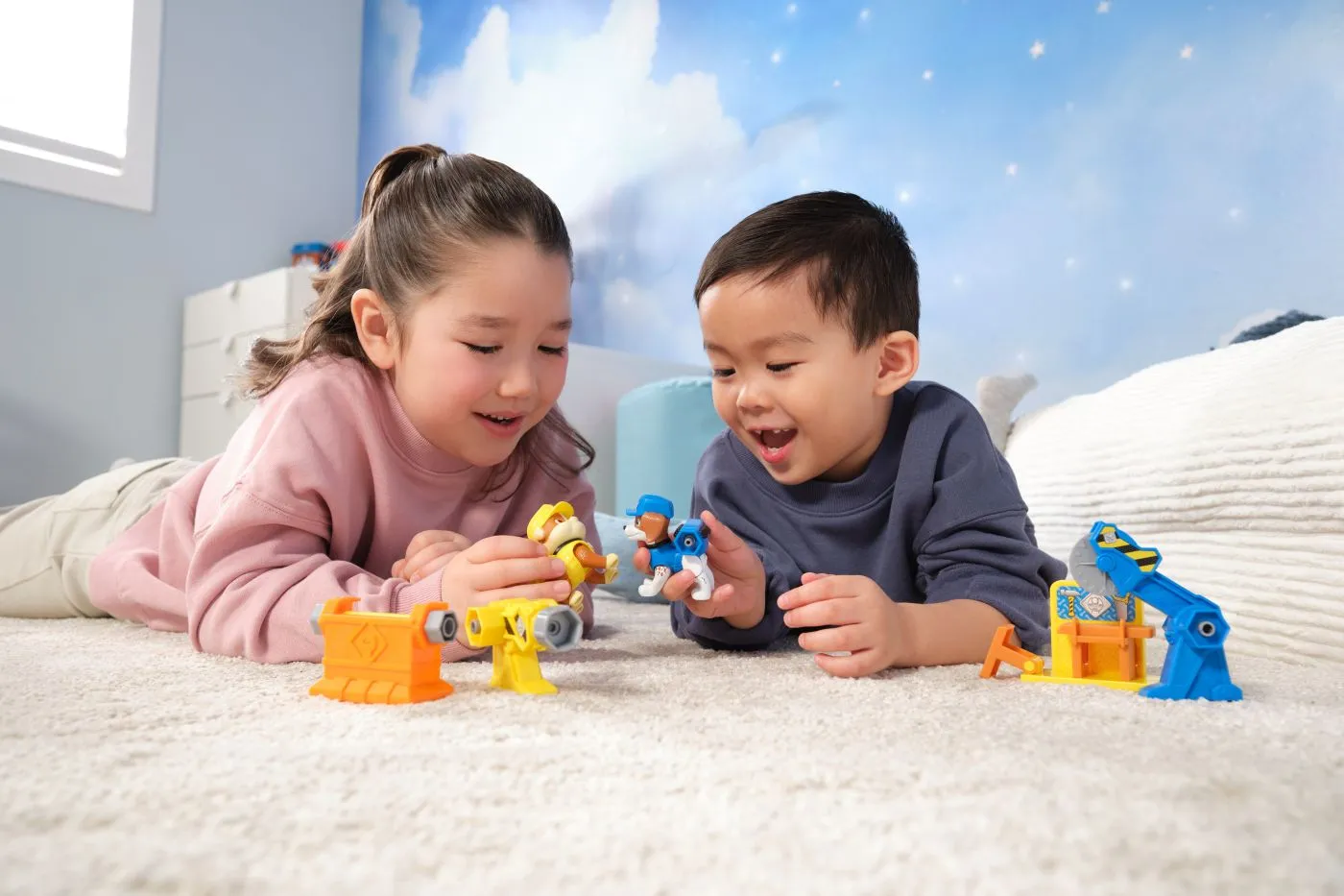 Patrula catelusilor rubble si echipa cu unelte de putere in misiune , copii 3 ani pana la 7 ani [3]