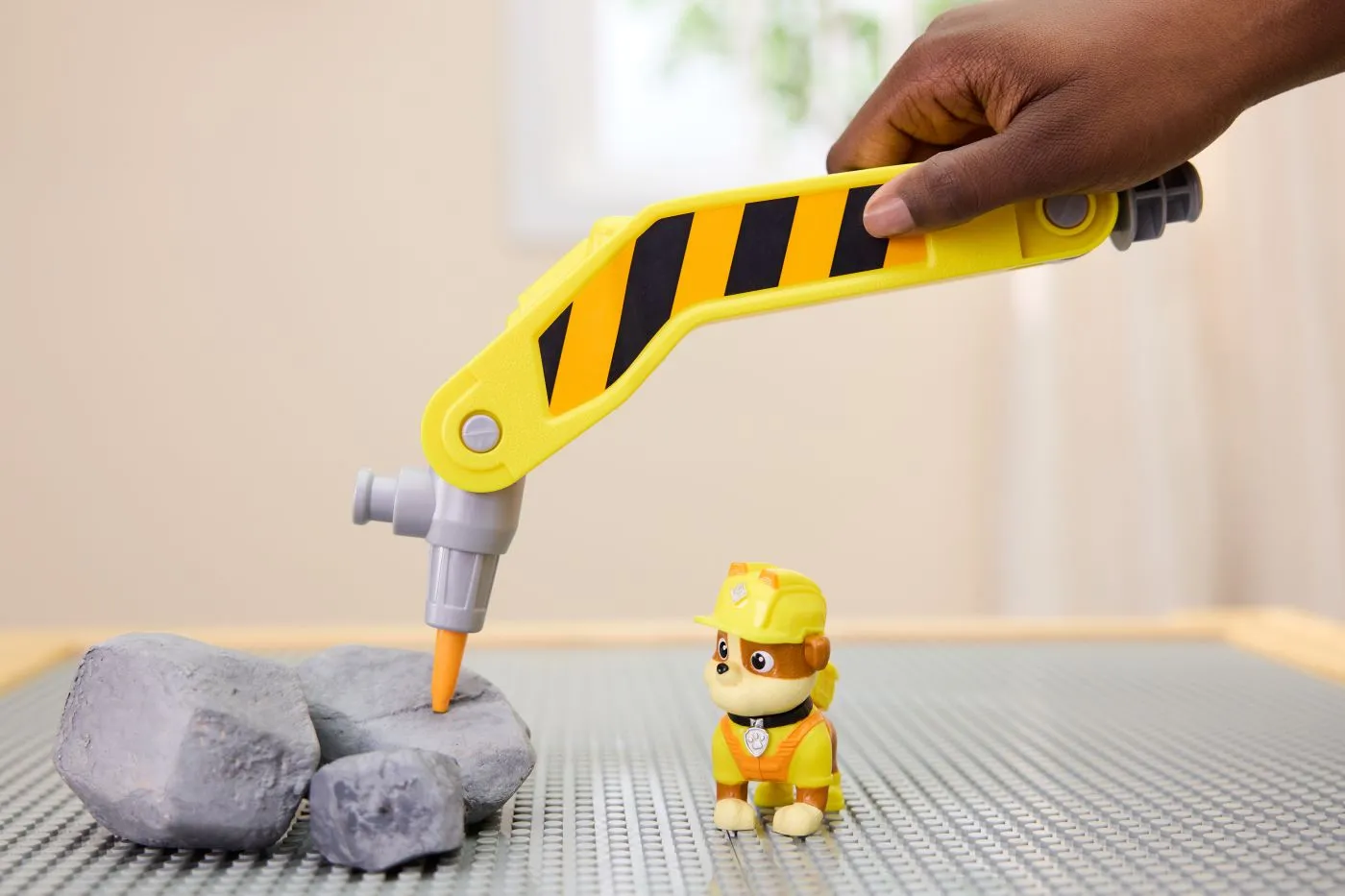 Patrula catelusilor rubble si echipa vehicul buldozer multifunctional 2 in 1, copii 3 ani-7 ani [9]