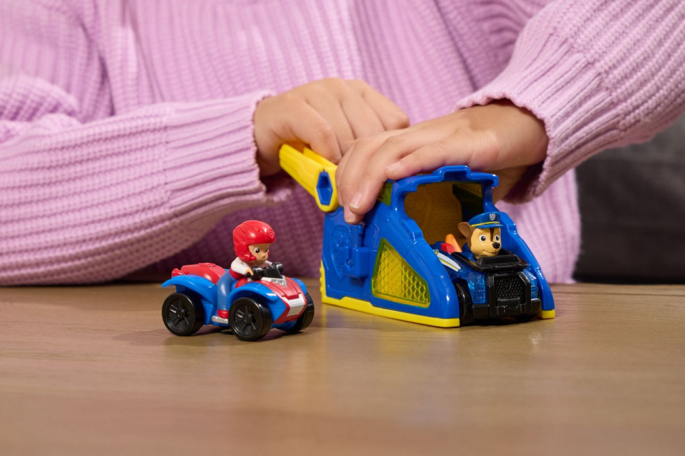 Patrula catelusilor set figurina chase si vehicul cu lansator copii varsta 3 ani - 8 ani [6]
