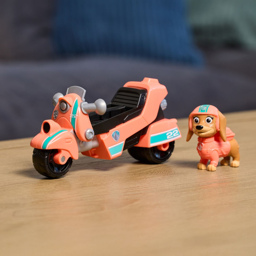 Patrula catelusilor set figurina liberty si motocicleta de salvare copii varsta 3 ani - 8 ani [7]