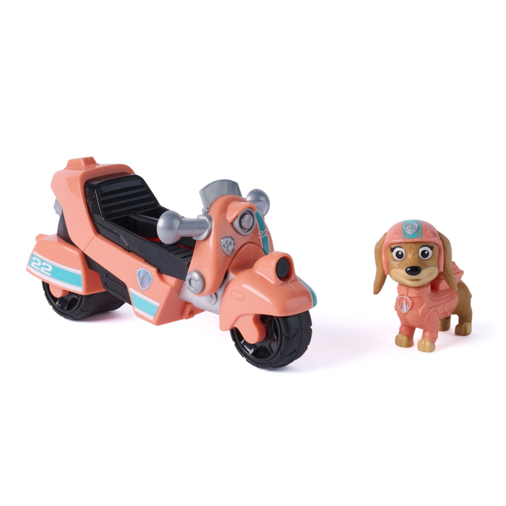 Patrula catelusilor set figurina liberty si motocicleta de salvare copii varsta 3 ani - 8 ani [3]