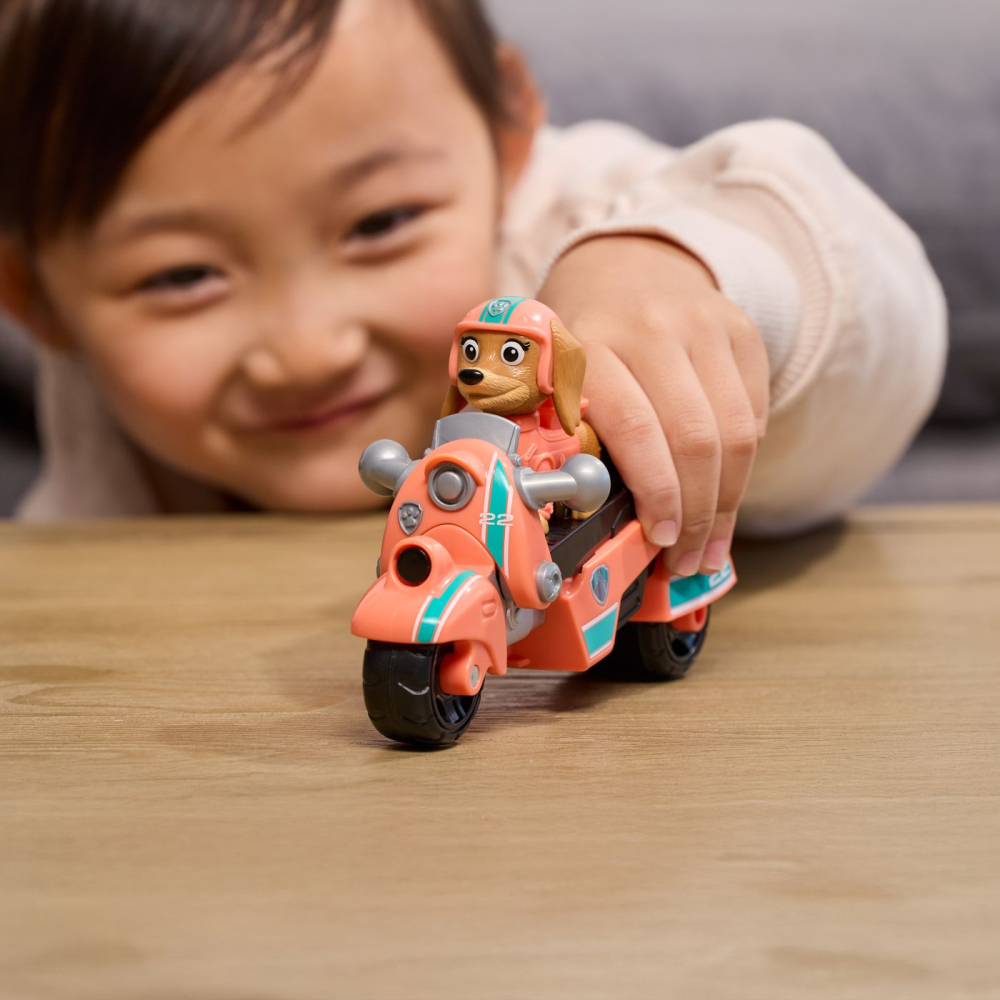 Patrula catelusilor set figurina liberty si motocicleta de salvare copii varsta 3 ani - 8 ani [5]