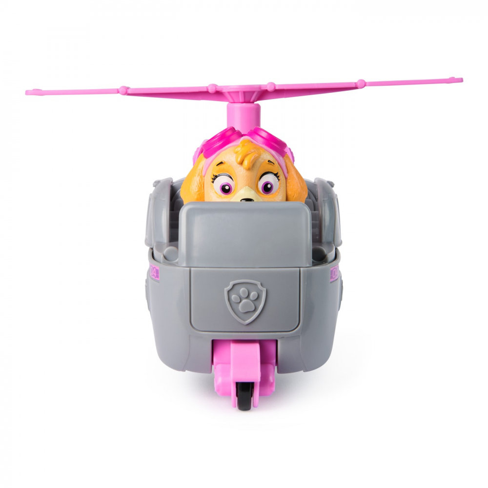 Patrula catelusilor set vehicul de baza elicopter si figurina skye, varsta de la 3 ani la 9 ani [5]