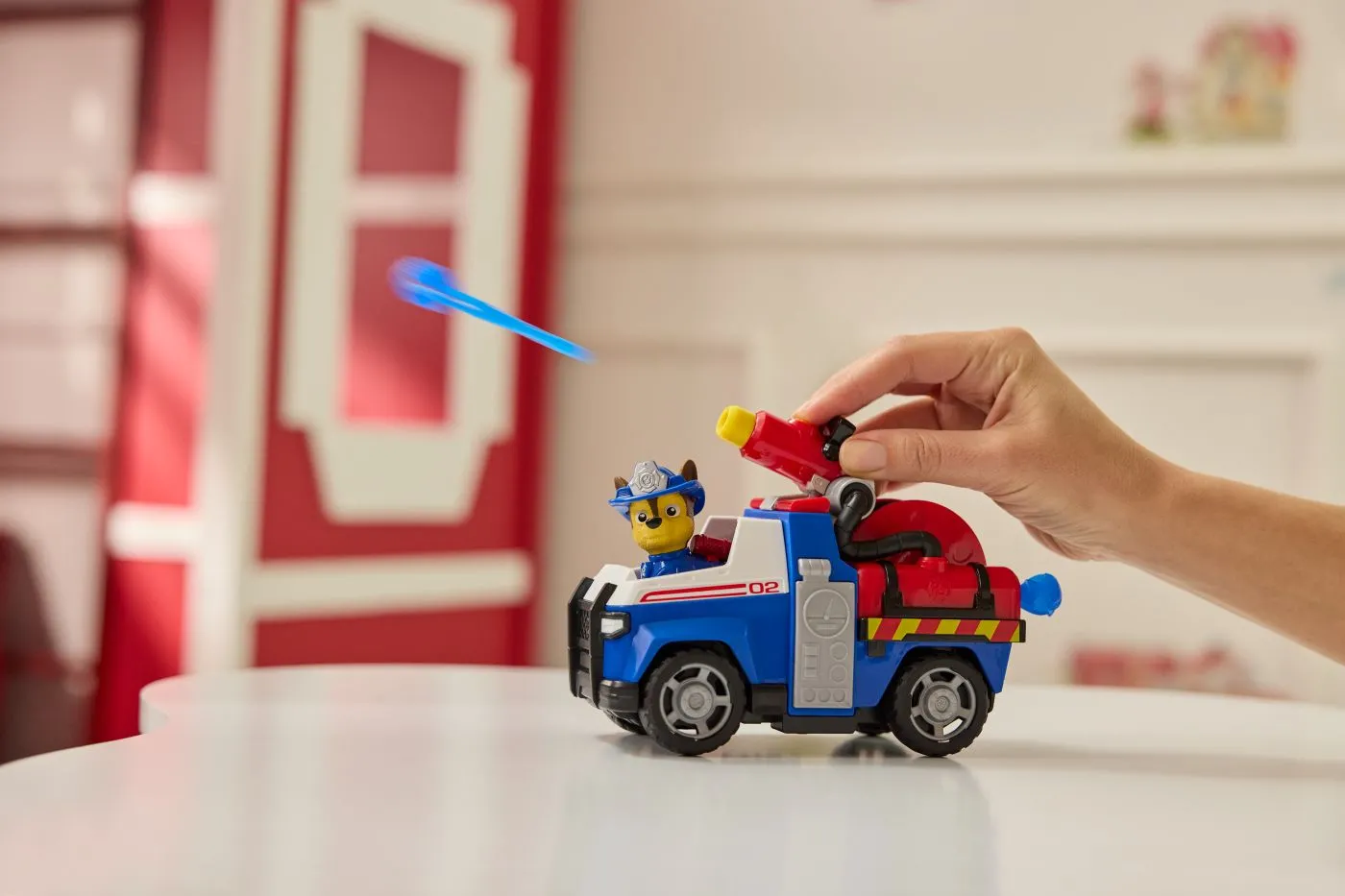 Patrula catelusilor vehicul de salvare masina de pompieri si figurina chase, copii 3 ani-7 ani [5]