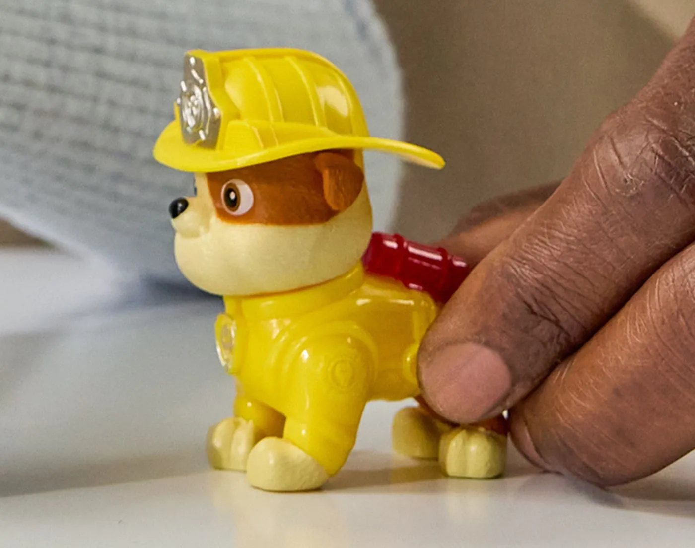 Patrula catelusilor vehicul de salvare masina de pompieri si figurina rubble, copii 3 ani-7 ani [4]