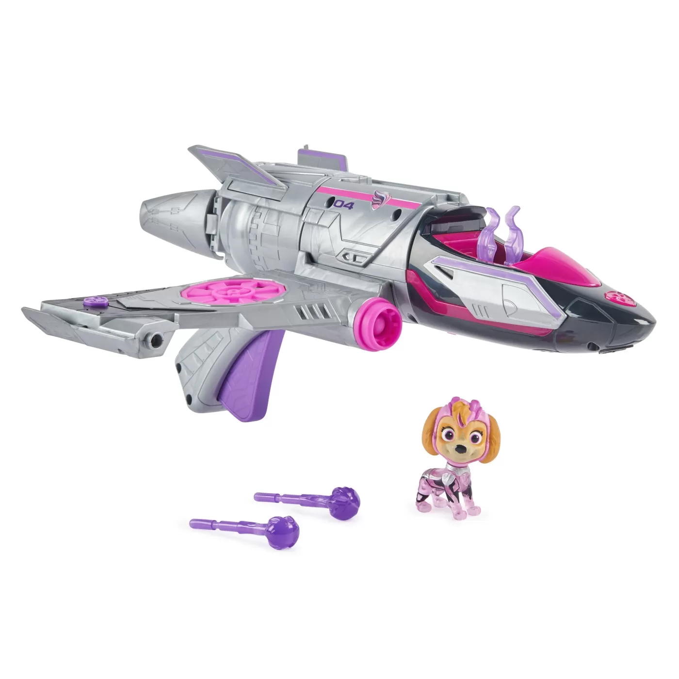 Patrula catelusilor vehicul transformator skye mighty movie jet [2]