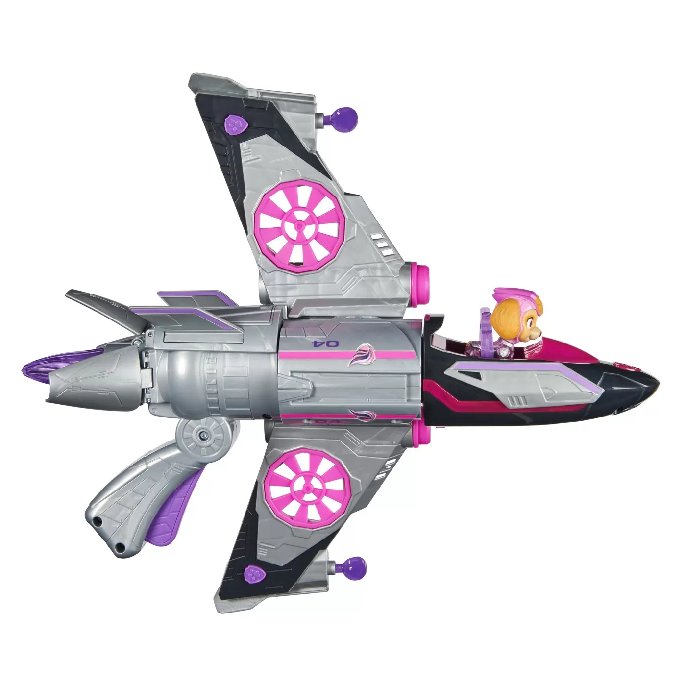 Patrula catelusilor vehicul transformator skye mighty movie jet [8]
