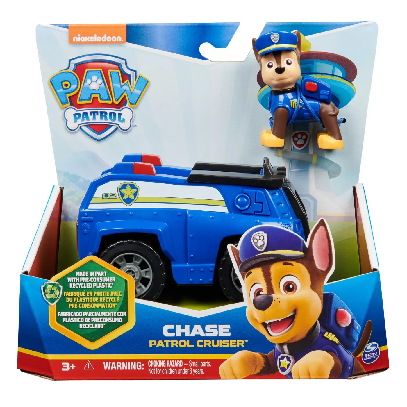 Patrulca catelusilor vehicule de baza eco cu figurina chase, varsta de la 3 ani la 7 ani [1]