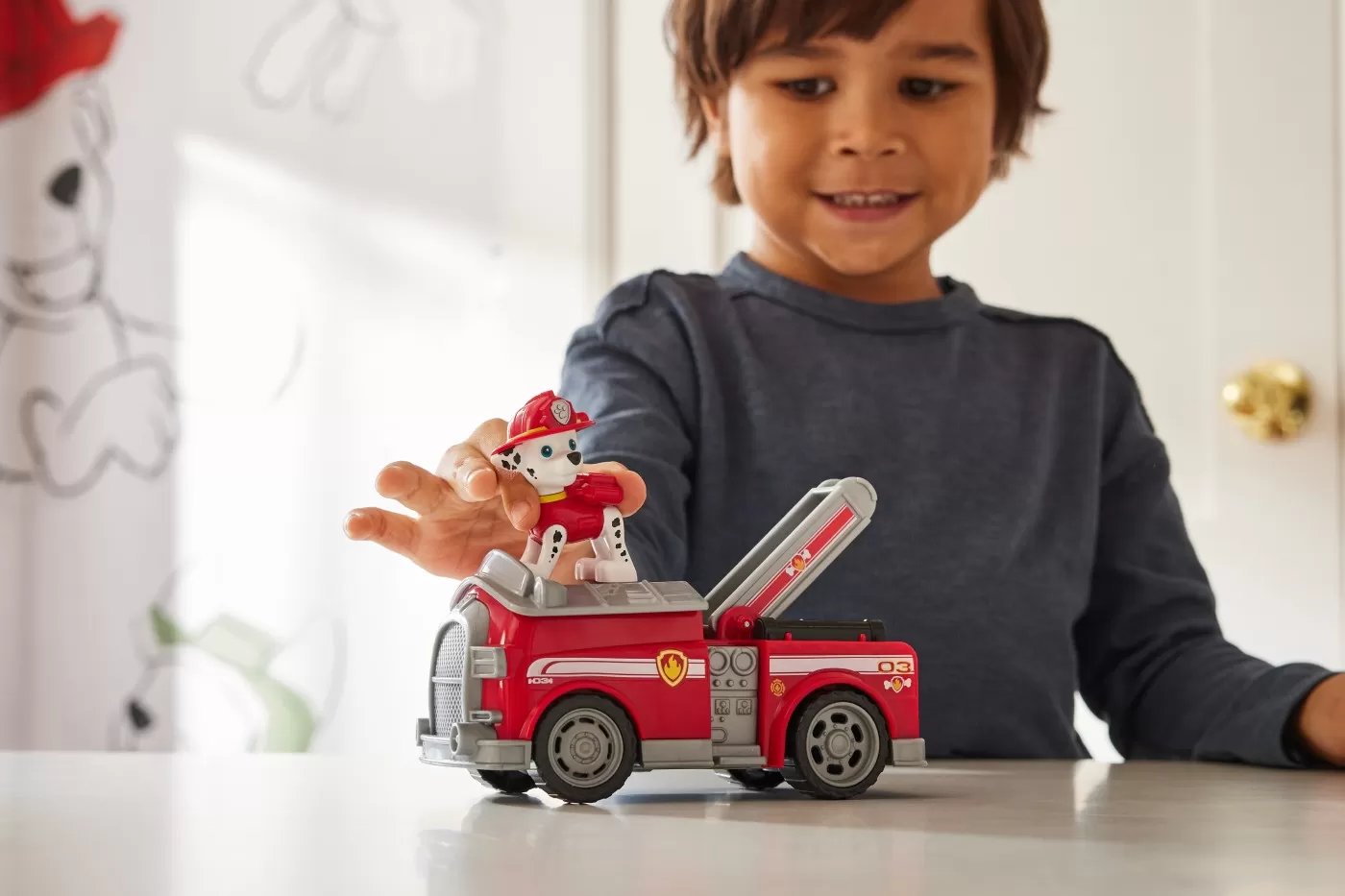 Patrulca catelusilor vehicule de baza eco cu figurina marshall, varsta de la 3 ani la 7 ani [3]