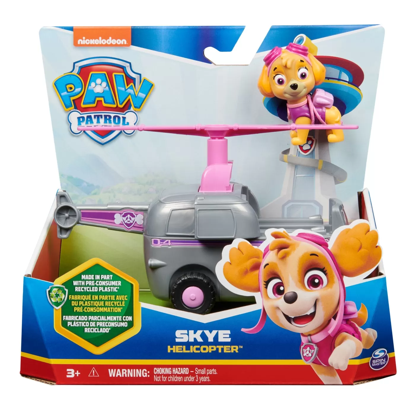 Patrulca catelusilor vehicule de baza eco cu figurina skye, varsta de la 3 ani la 7 ani [1]
