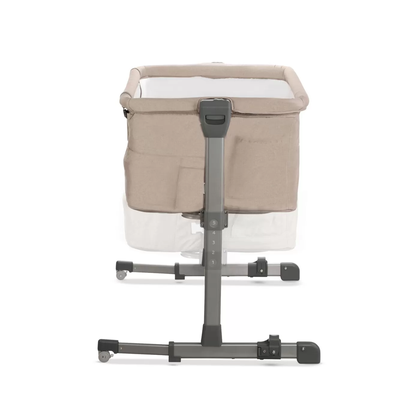 Patut co-sleeper kinderkraft neste-up, beige melange, varsta de la 0 luni la 9 luni [3]