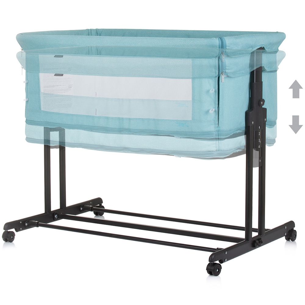 Patut co-sleeper si tarc Chipolino Zen pastel green [4]
