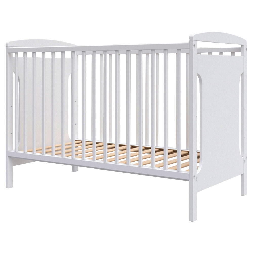 Patut copii din lemn Hubners Karly 120x60 cm alb [2]