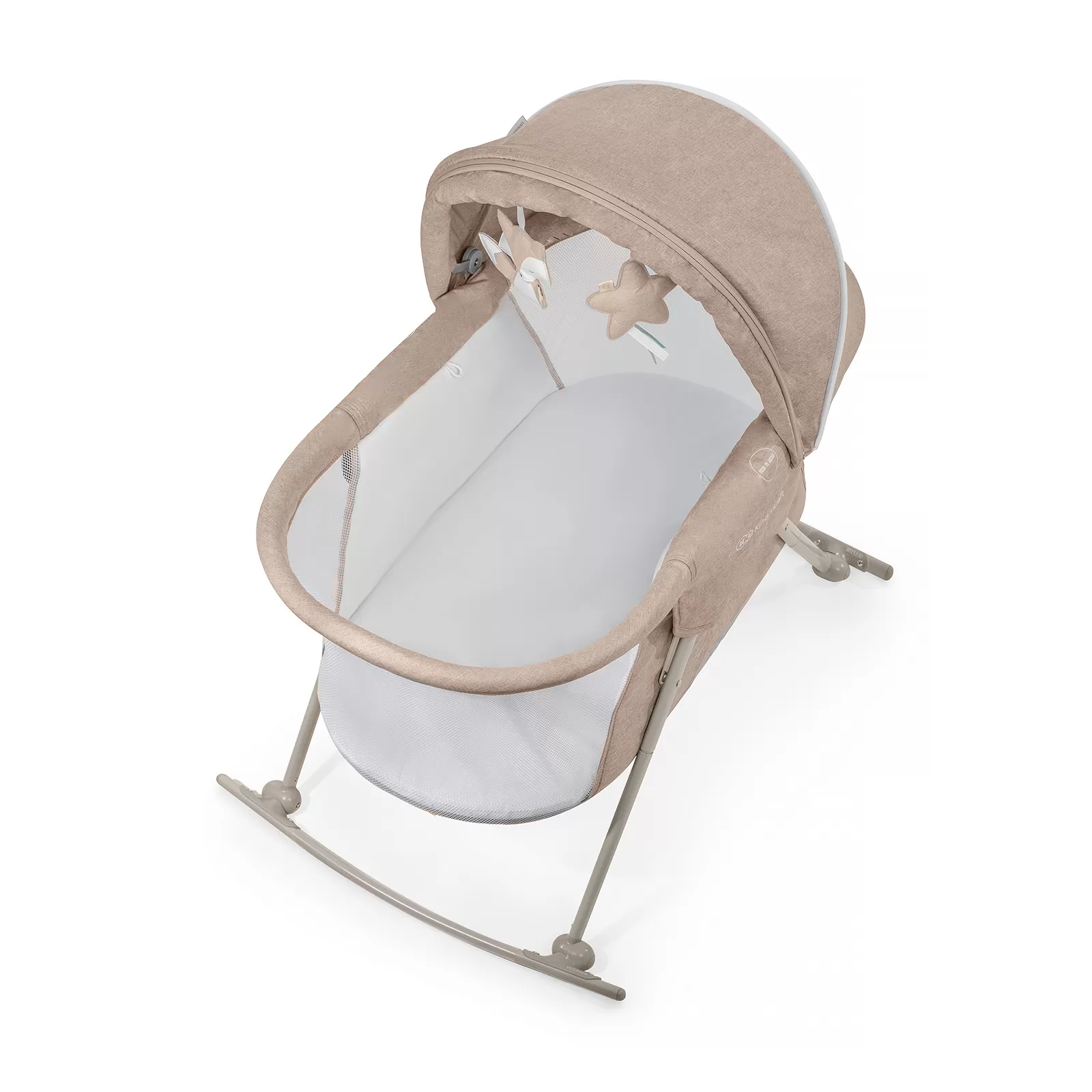 Patut kinderkraft lovi, 3 in 1, beige, varsta de la 0 luni la 9 luni [7]